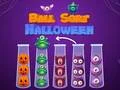 Leikur Boltasort Halloween á netinu