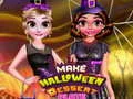 Leikur Gerðu skemmtilegar dolkur Halloween á netinu