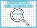 Leikur Orðaleit: Afslappandi Puzzler á netinu