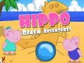 Leikur Hippó Strandævintýri á netinu Leikur Hippó Strandævintýri á netinu