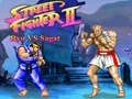 Leikur Götuklæða II: Ryu gegn Sagat á netinu