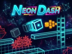 Leikur Neon Dash á netinu
