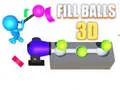 Leikur Fylltu Bollana 3D á netinu