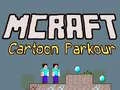 Leikur Mcraft Teiknimyndaparkour á netinu