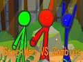 Leikur StickMan Bræður Vs Zombí á netinu