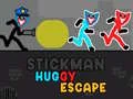 Leikur Stickman Huggy Flóttinn á netinu