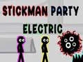 Leikur Stickman Partý Rafmagn á netinu