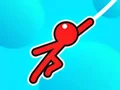Leikur Stickman Hook Swing á netinu