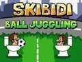 Leikur Skibidi Salerni: Boltajongl á netinu