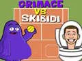 Leikur Grimace gegn Skibidi á netinu Leikur Grimace gegn Skibidi á netinu