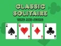 Leikur Classic Solitaire: Tími og Stig á netinu Leikur Classic Solitaire: Tími og Stig á netinu