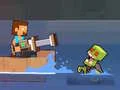 Leikur Pírata Block Craft Monster Skytta á netinu