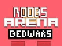 Leikur Noob Arena Bedwars á netinu