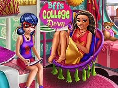 Leikur BFFs Háskólabústaður á netinu Leikur BFFs Háskólabústaður á netinu