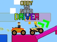 Leikur Obby vs Noob Ökumaður á netinu Leikur Obby vs Noob Ökumaður á netinu
