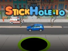 Leikur Stickhole.io á netinu