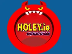 Leikur Holey.io bardaga royale á netinu