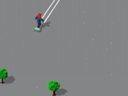 Leikur Marvel Spiderman: Snjóskaut á netinu