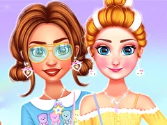 Leikur BFF Falleg Kawaii Föt á netinu Leikur BFF Falleg Kawaii Föt á netinu