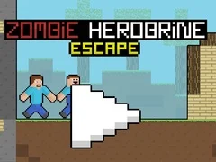 Leikur Flótti frá Zombie Herobrine á netinu