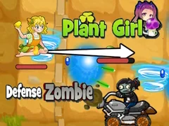 Leikur Vernd fyrir Plöntu stúlku Zombí á netinu Leikur Vernd fyrir Plöntu stúlku Zombí á netinu
