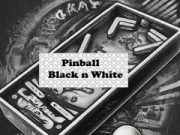 Leikur Pinball Svartur og Hvítur á netinu Leikur Pinball Svartur og Hvítur á netinu