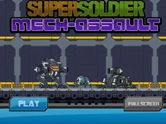 Leikur Ofur Soldat Mech Árás á netinu Leikur Ofur Soldat Mech Árás á netinu