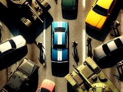 Leikur GTA Bíll Rás á netinu