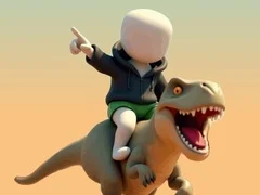 Leikur Stickman. Risa Dýran á netinu