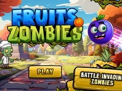 Leikur Ávextir gegn Zombíum á netinu Leikur Ávextir gegn Zombíum á netinu