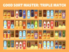 Leikur Góð tegund Master Triple Match á netinu