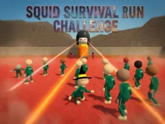 Leikur Squid Survival Run Challenge á netinu