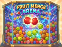 Leikur Fruit Merge Arena á netinu