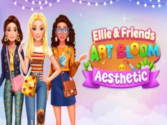 Leikur Ellie og vinir Art Bloom Aesthetic á netinu