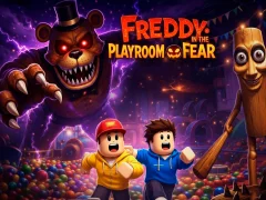 Leikur Freddy í Playroom of Fear á netinu
