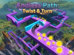 Leikur Endless Path: Twist & Turn á netinu