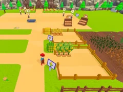 Leikur My Happy Farm Land Simulator á netinu