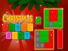 Leikur Christmas Blocks Sort á netinu