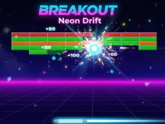 Leikur Breakout Neon Drift á netinu