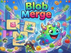 Leikur Blob Merge á netinu