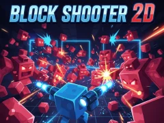 Leikur Block Shooter 2D á netinu