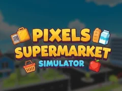 Leikur Pixels Supermarket Simulator á netinu