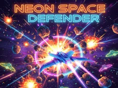 Leikur Neon Space Defender á netinu