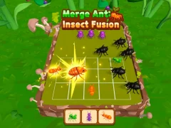 Leikur Merge Ant: Insect Fusion á netinu