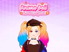 Leikur Anime dúkkur diy cosplay stúlka á netinu