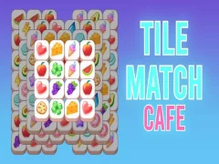 Leikur Flísar Match Cafe á netinu