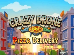 Leikur Crazy Drone Pizza Afhending á netinu