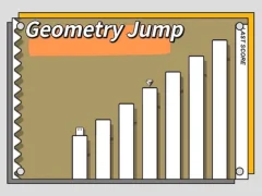 Leikur Geometryjump á netinu