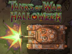 Leikur Tanks of War Halloween á netinu