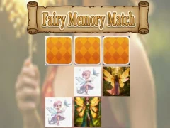 Leikur Fairy Memory Match á netinu